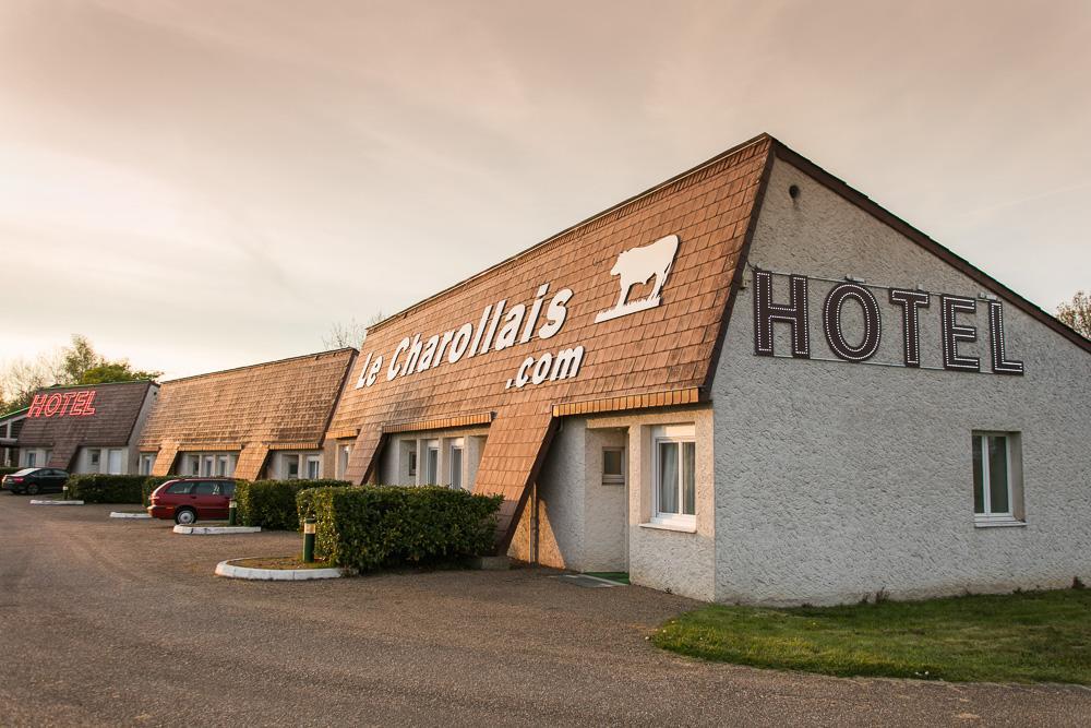 Le Charollais Motel Restaurant Contact-Hotel Vitry-en-Charollais Exteriör bild