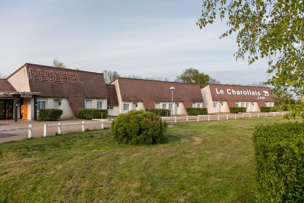 Le Charollais Motel Restaurant Contact-Hotel Vitry-en-Charollais Exteriör bild